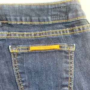 True Religion brand jeans dark wash flare.